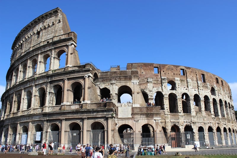 The Colosseum in Rome