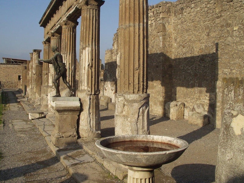 Pompeii in Italy